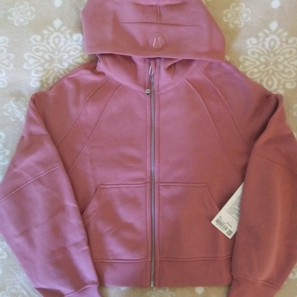 Lululemon scuba oversized full zip - brier rose - Picture 3 of 5